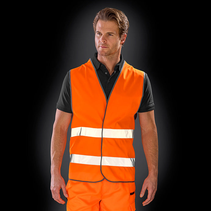 HI-VIS Veste ar velkro aizdari RX200