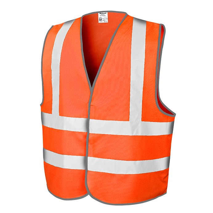 HI-VIS Veste ar ID lodziņu un rāvējslēdzēju RX201