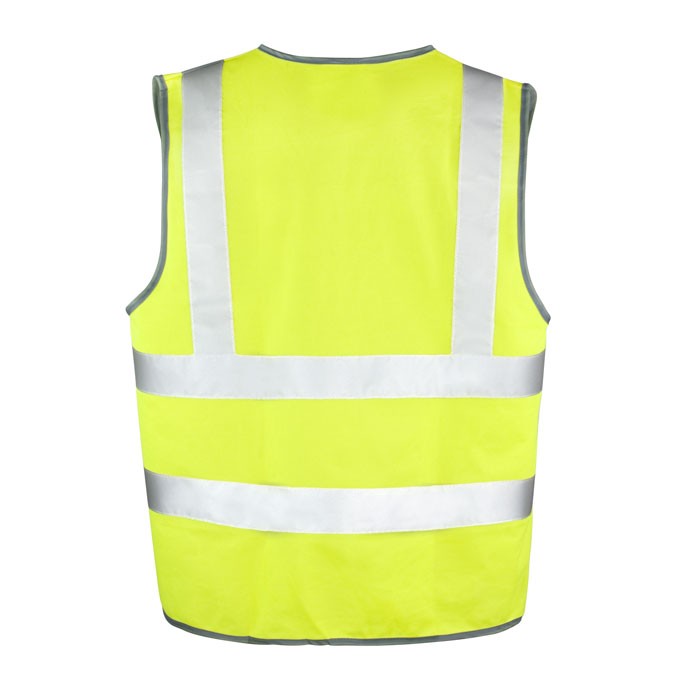 HI-VIS Veste ar ID lodziņu un rāvējslēdzēju RX201