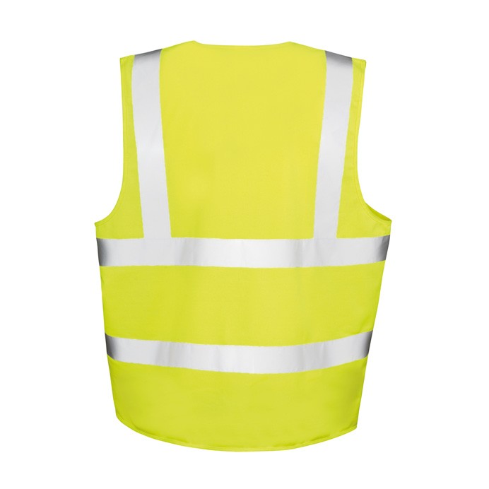 HI-VIS Veste ar ID lodziņu un rāvējslēdzēju RX202