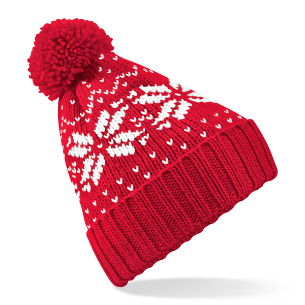 Fair Isle Snowstar® Beanie